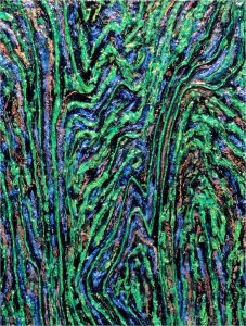 Acrylbild auf Holzbox