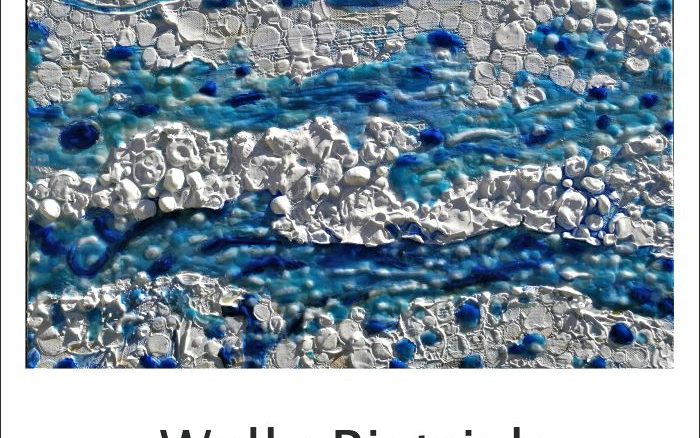 Poster zur Ausstellung "Innovative Acrylmalerei"